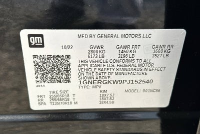 2023 Chevrolet Traverse LT Cloth