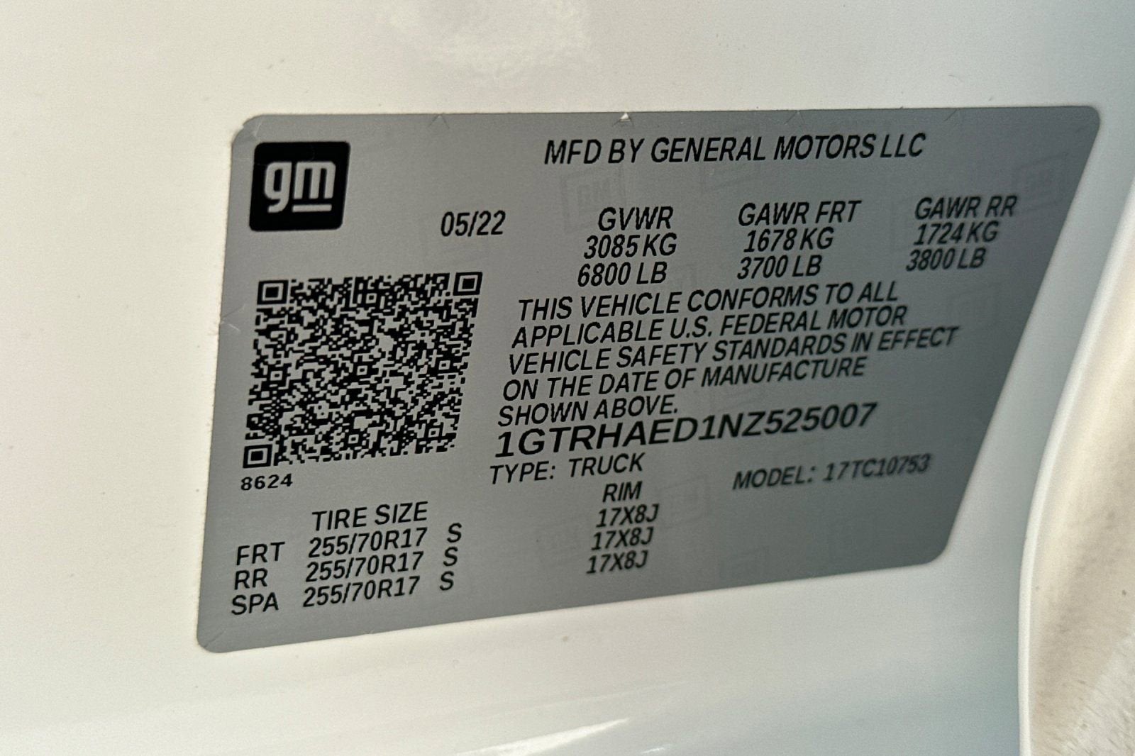 2022 GMC Sierra 1500 Pro