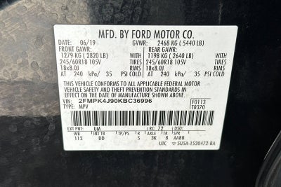 2019 Ford Edge SEL