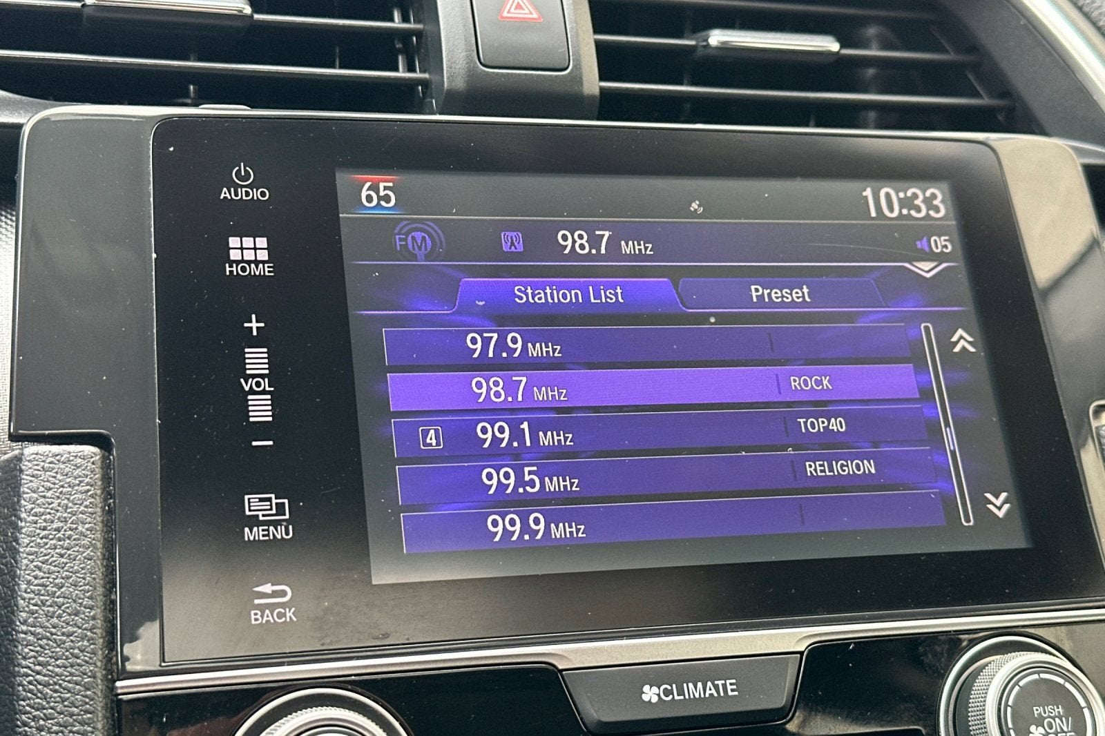 2016 Honda Civic Sedan EX