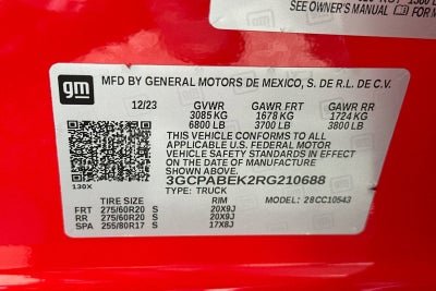 2024 Chevrolet Silverado 1500 Custom