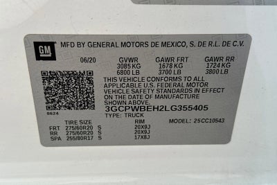 2020 Chevrolet Silverado 1500 Custom