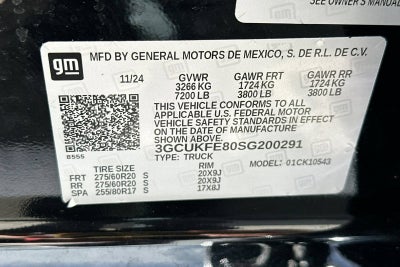 2025 Chevrolet Silverado 1500 LT Trail Boss