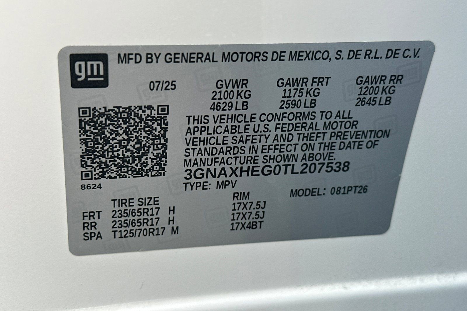 2026 Chevrolet Equinox LT