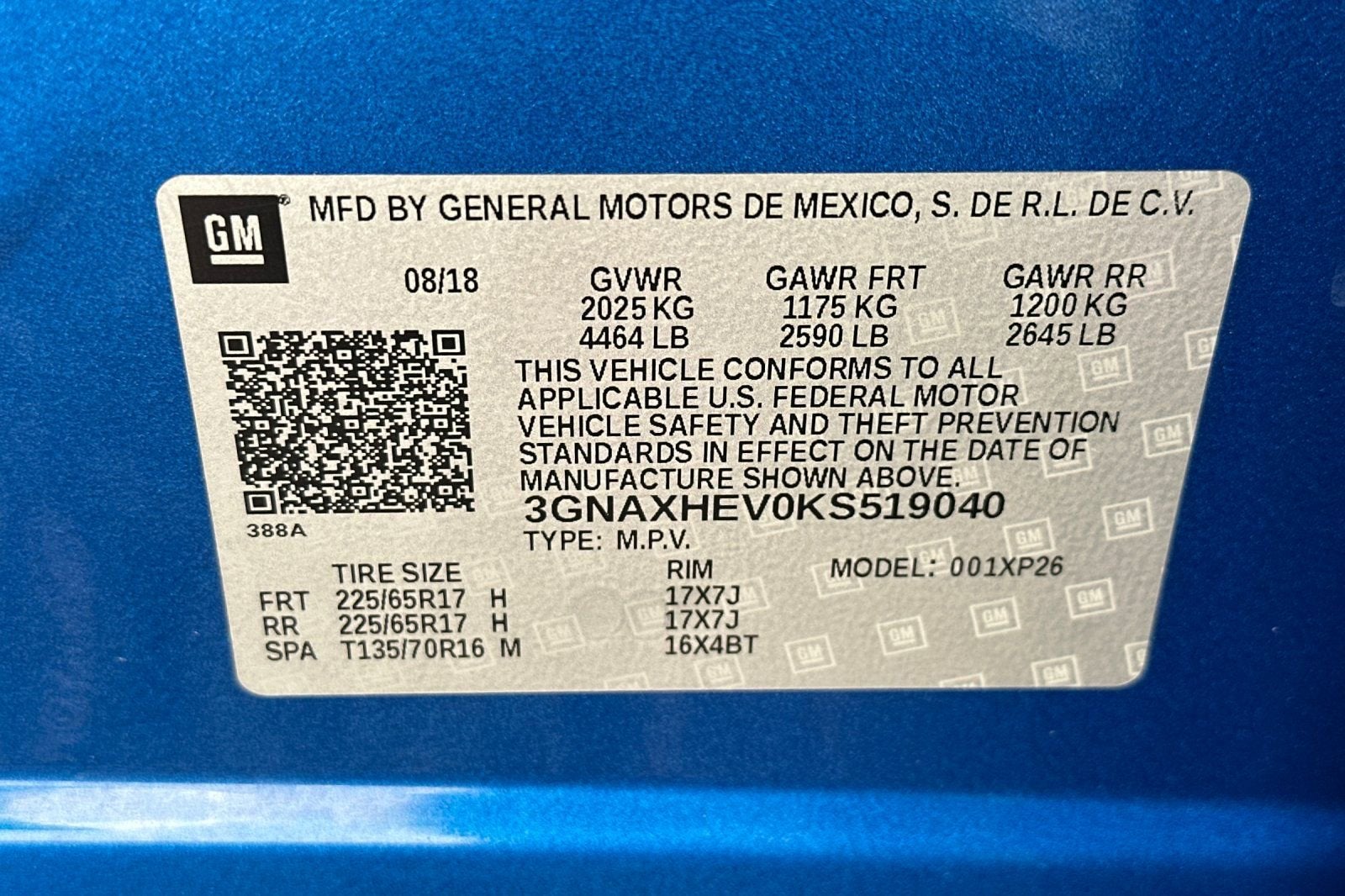 2019 Chevrolet Equinox LS