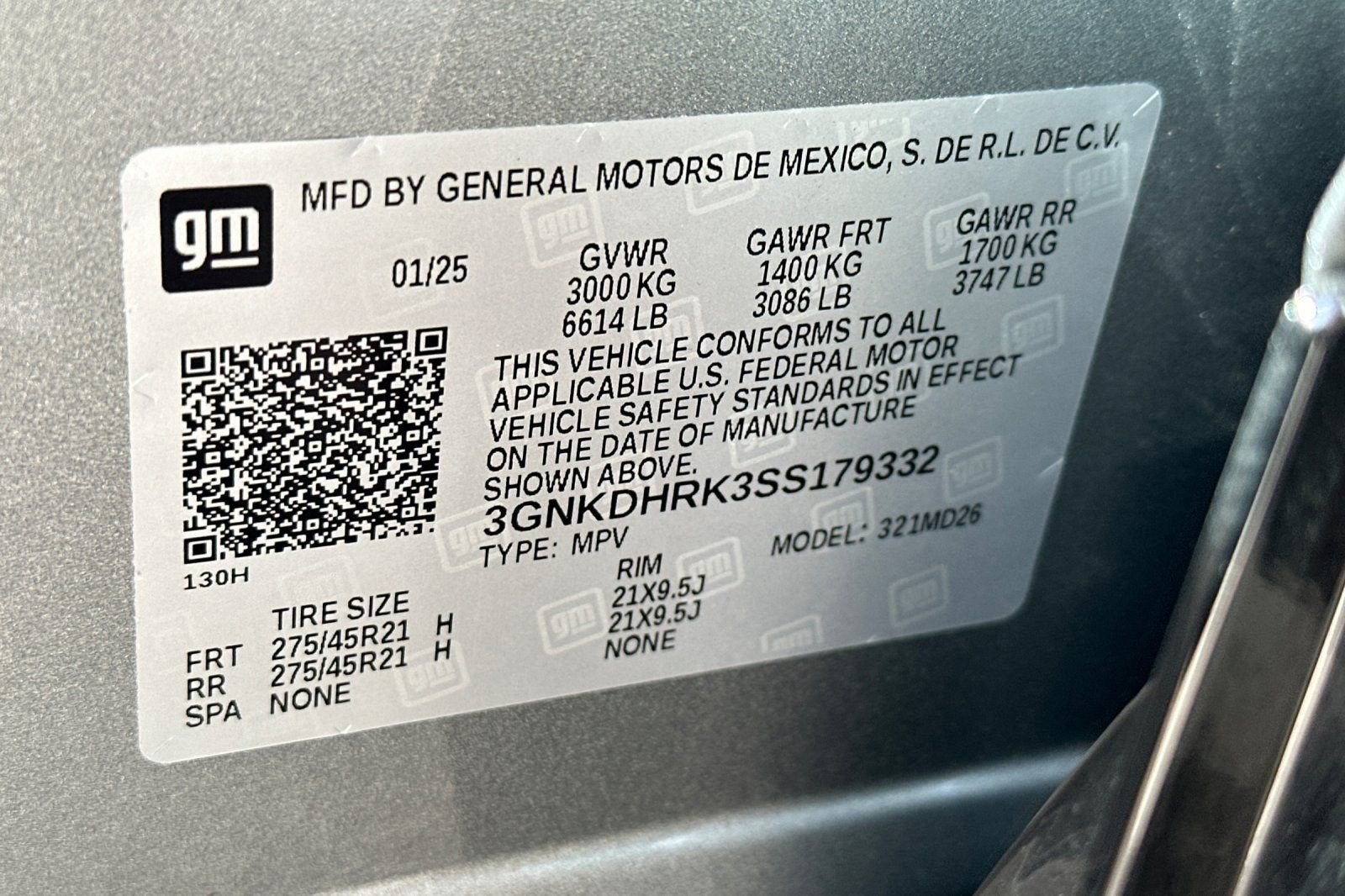 2025 Chevrolet Blazer EV RS