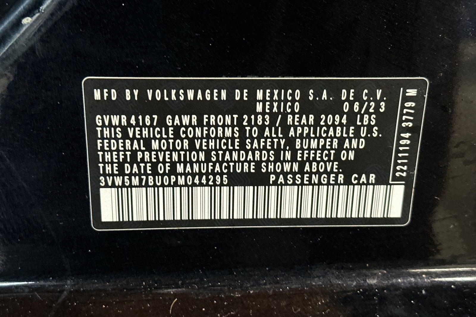 2023 Volkswagen Jetta S