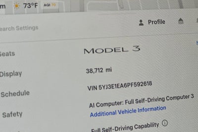 2023 Tesla Model 3 NA