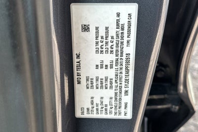 2023 Tesla Model 3 NA