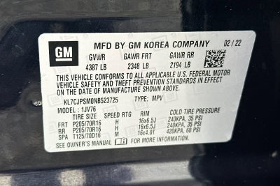 2022 Chevrolet Trax LT