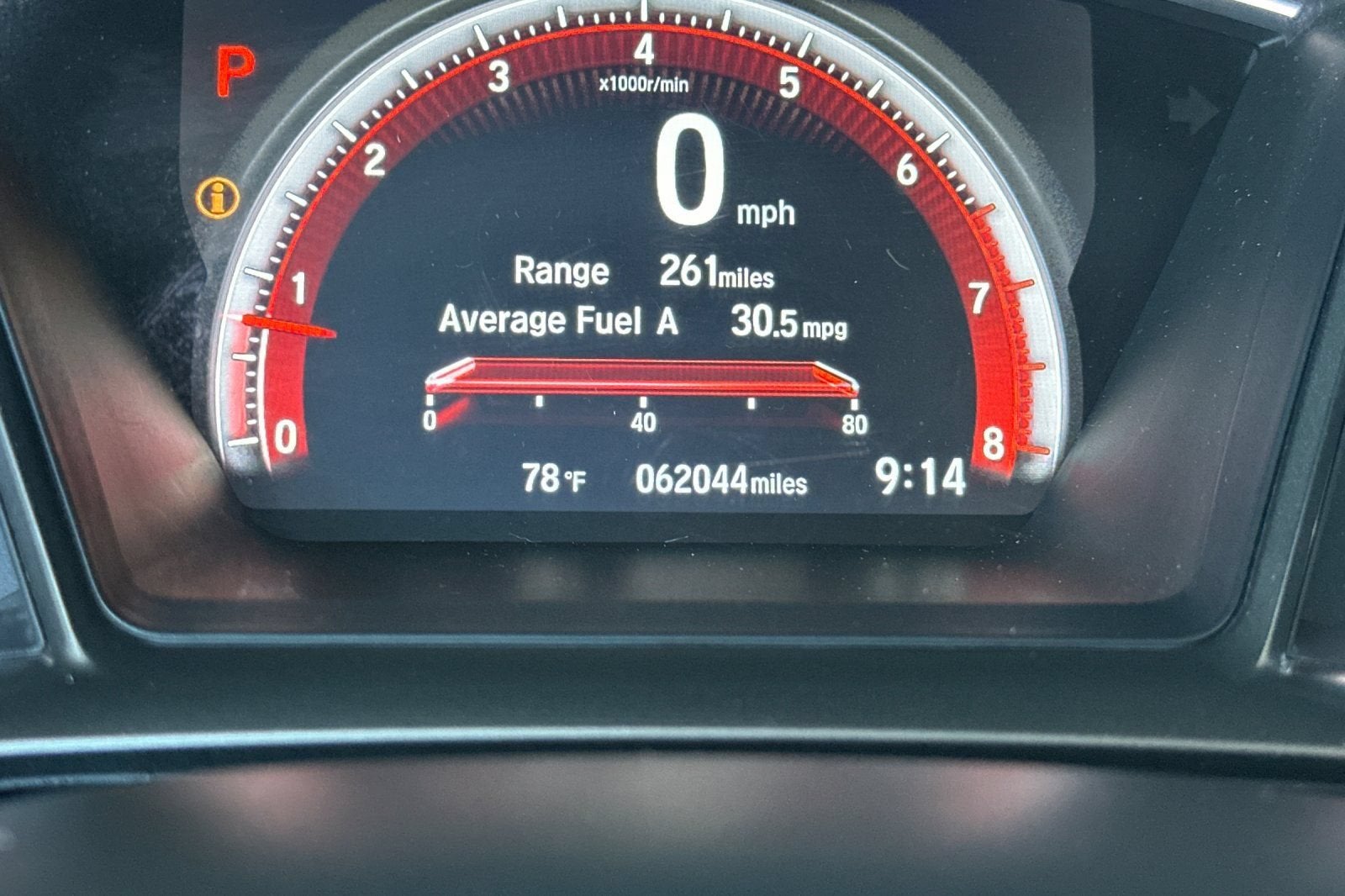 2018 Honda Civic Hatchback Sport Touring