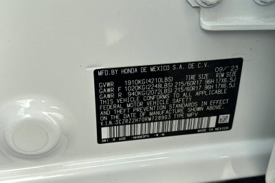 2024 Honda HR-V EX-L