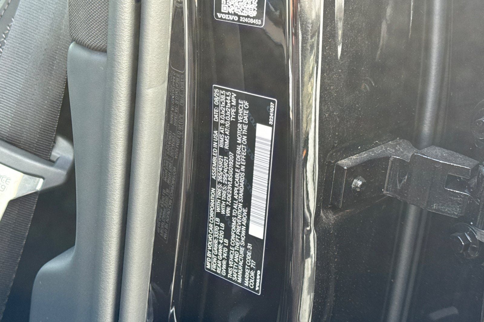 2025 Volvo EX90 Twin Motor Performance Ultra 7-Seater