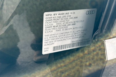 2025 Audi Q3 Premium Plus S Line quattro