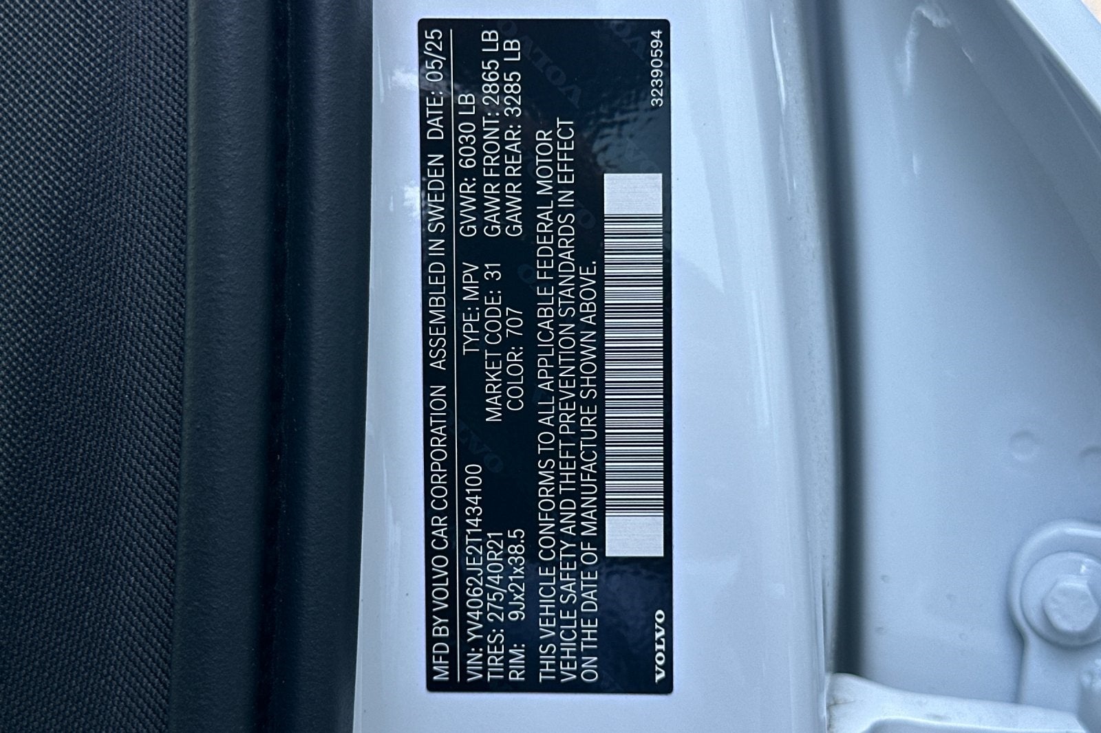 2026 Volvo XC90 B6 Plus 6-Seater