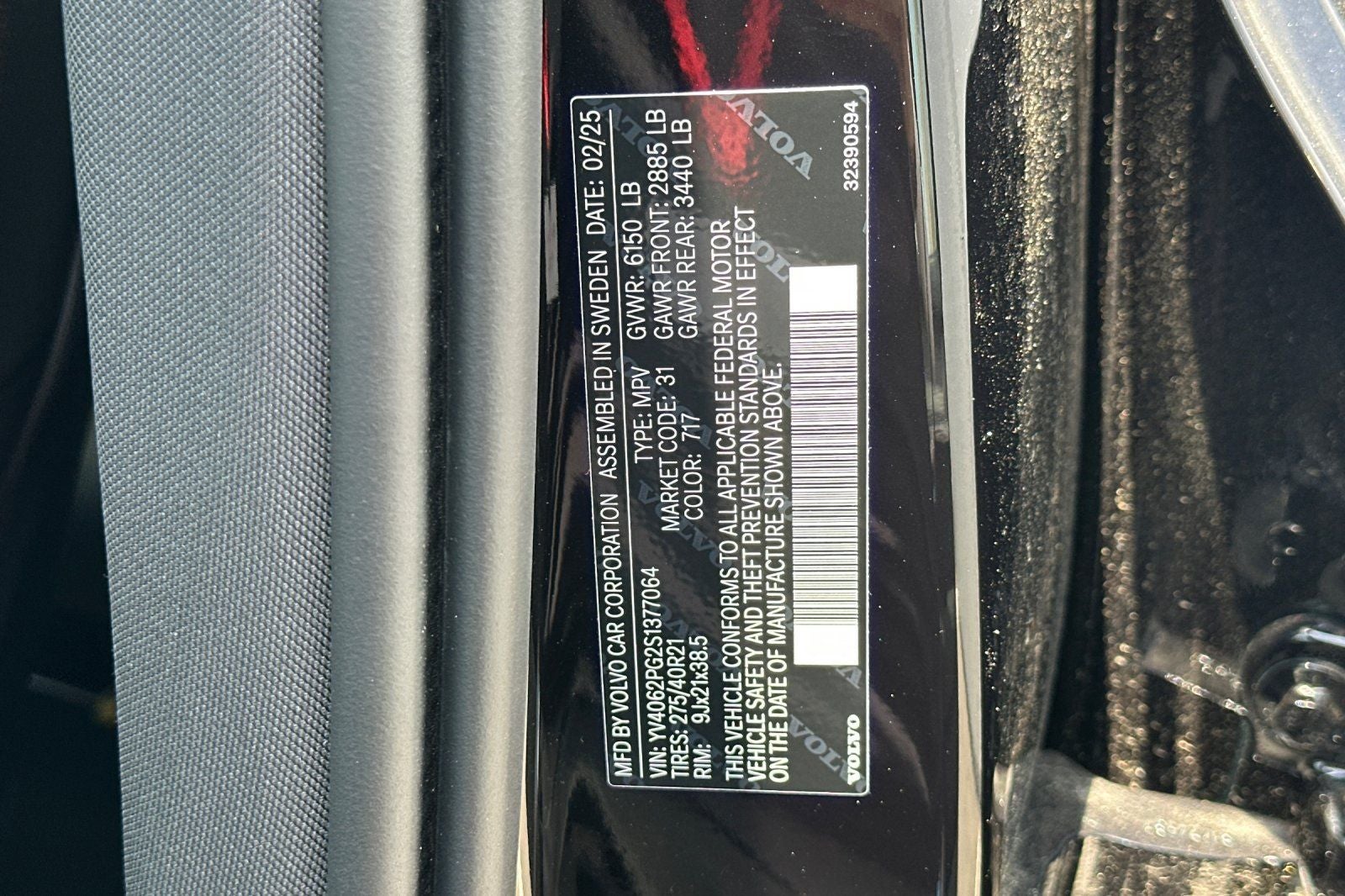 2025 Volvo XC90 B6 Ultra 2025.5