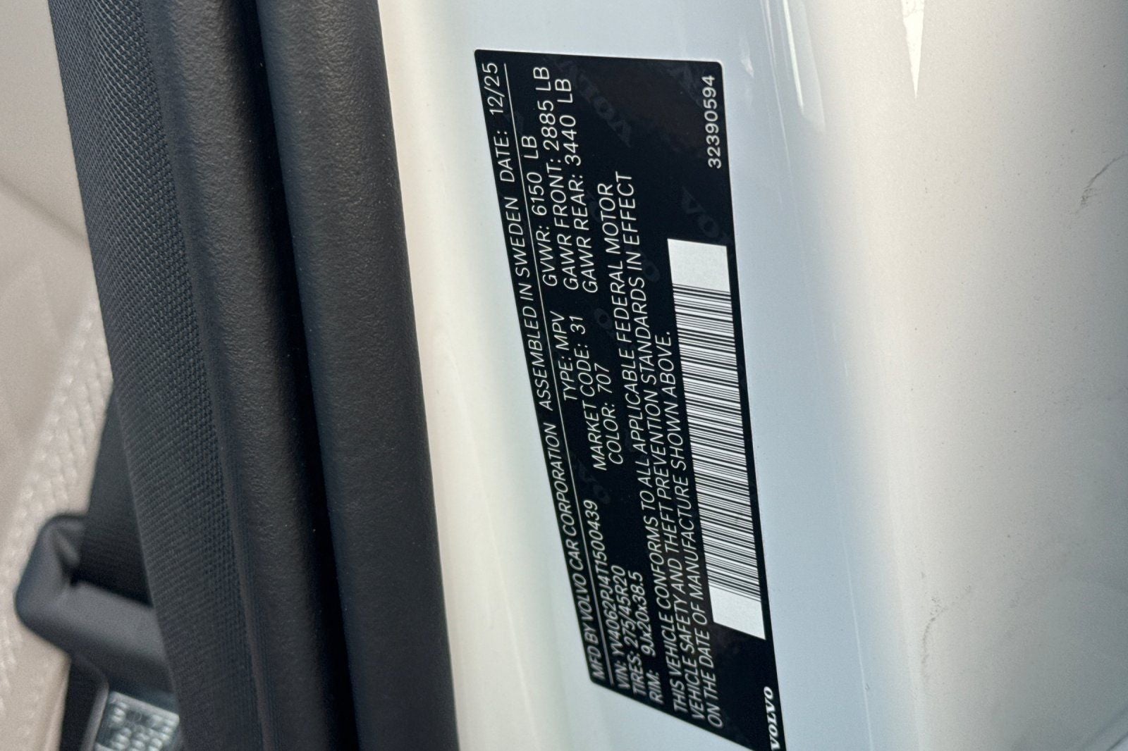 2026 Volvo XC90 B6 Core