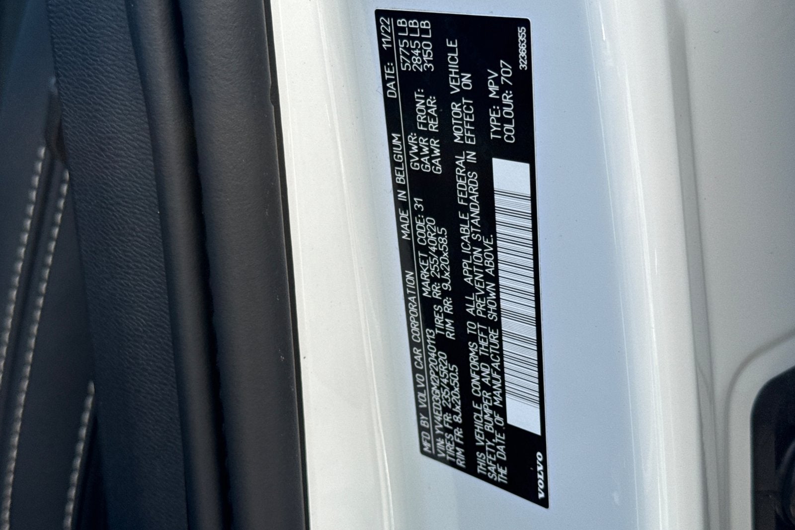 2023 Volvo C40 Recharge Pure Electric Ultimate