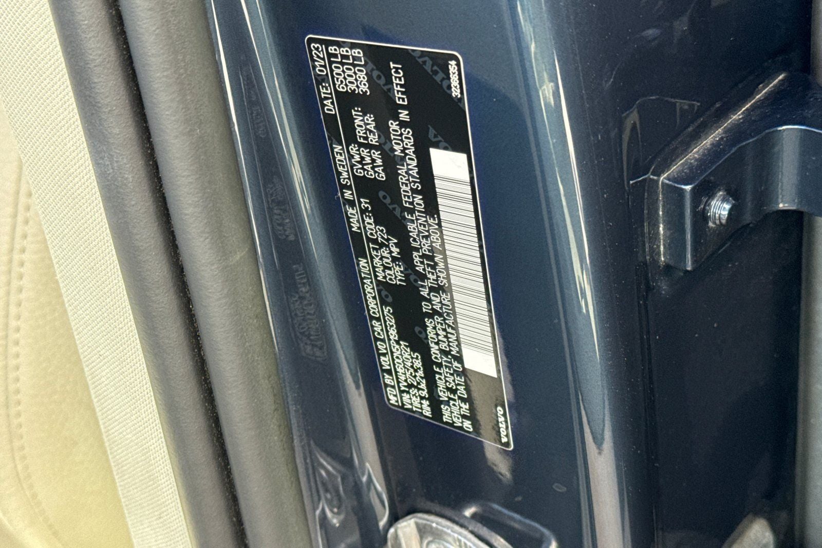 2023 Volvo XC90 Recharge Plug-In Hybrid T8 Plus Bright Theme 7 Passenger
