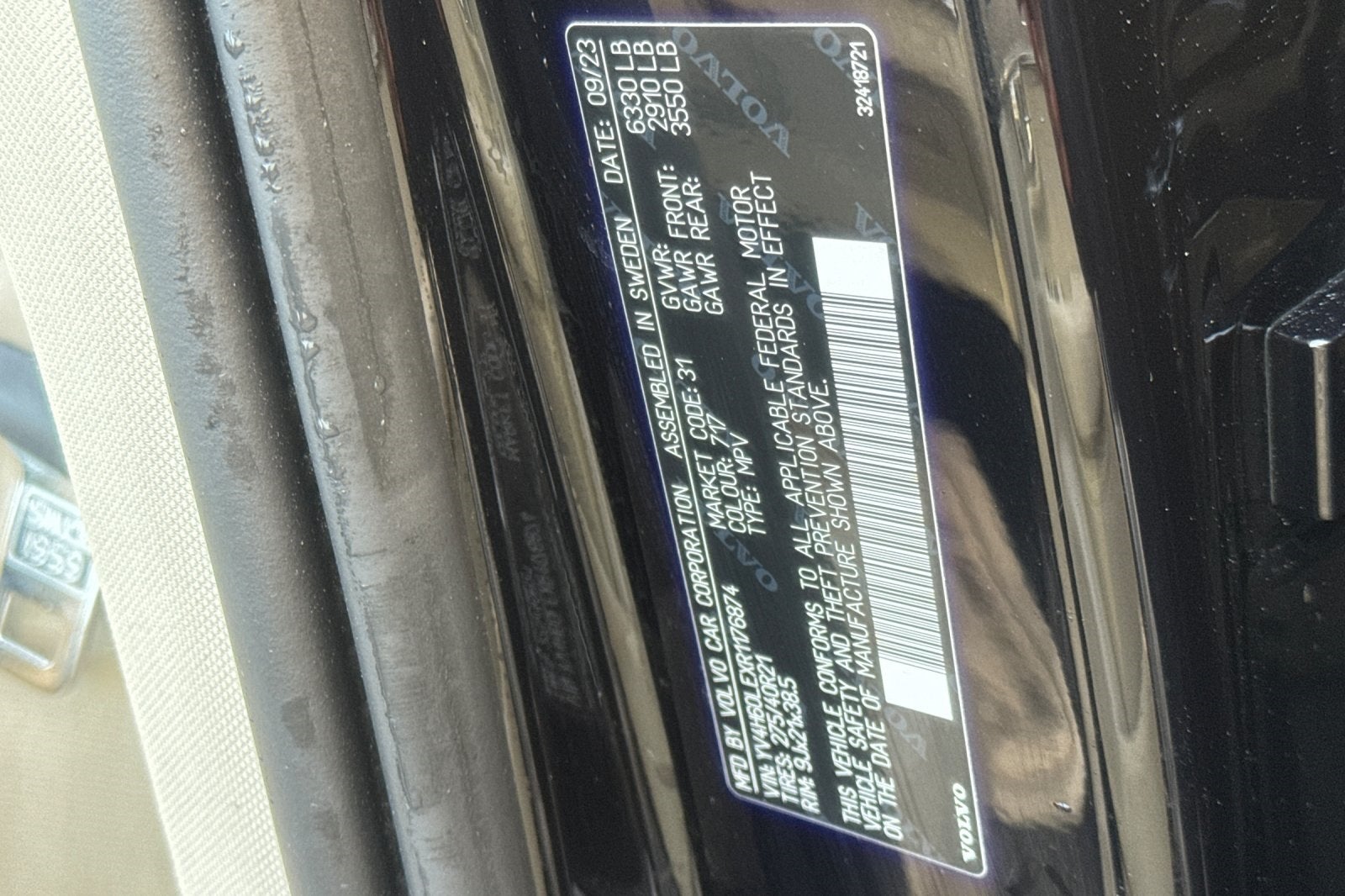 2024 Volvo XC90 Recharge Plug-In Hybrid T8 Plus 6 Passenger