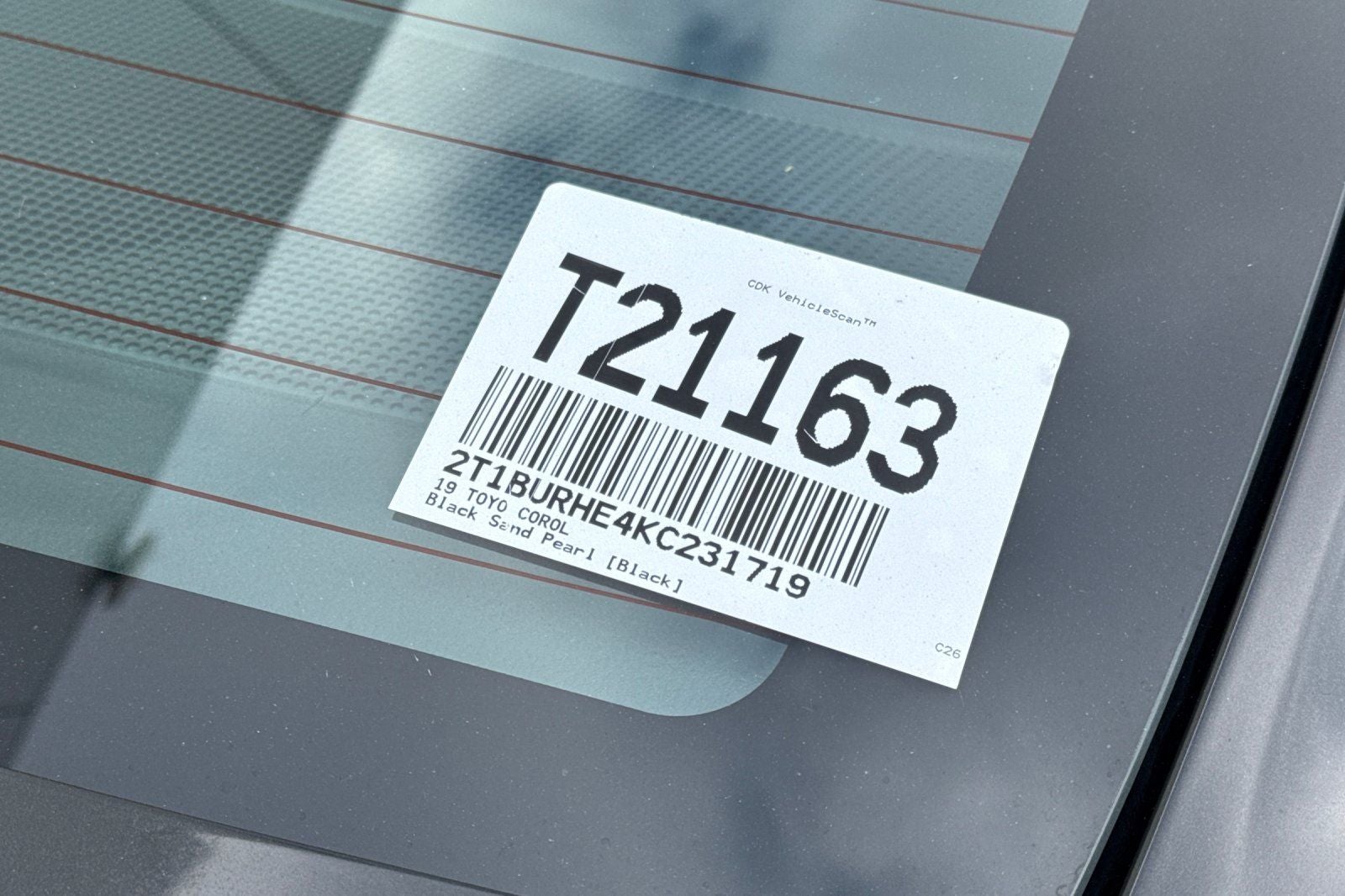 2019 Toyota Corolla LE