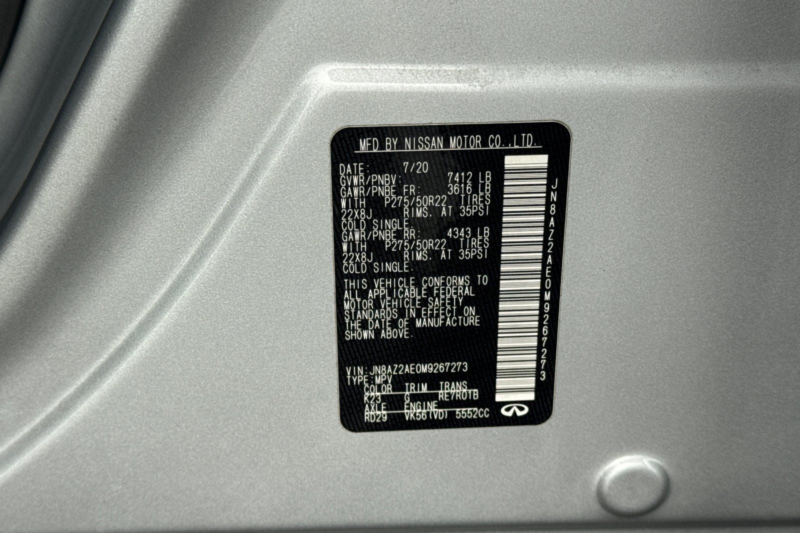 2021 INFINITI QX80 Premium Select