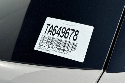 2026 Land Rover Range Rover Sport Plug-in Hybrid Dynamic SE