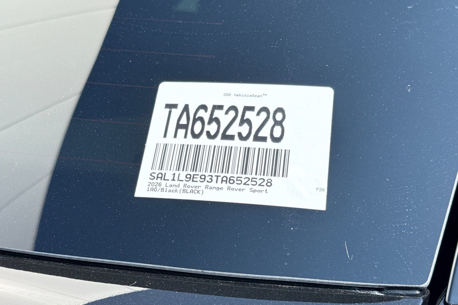 2026 Land Rover Range Rover Sport Dynamic SE