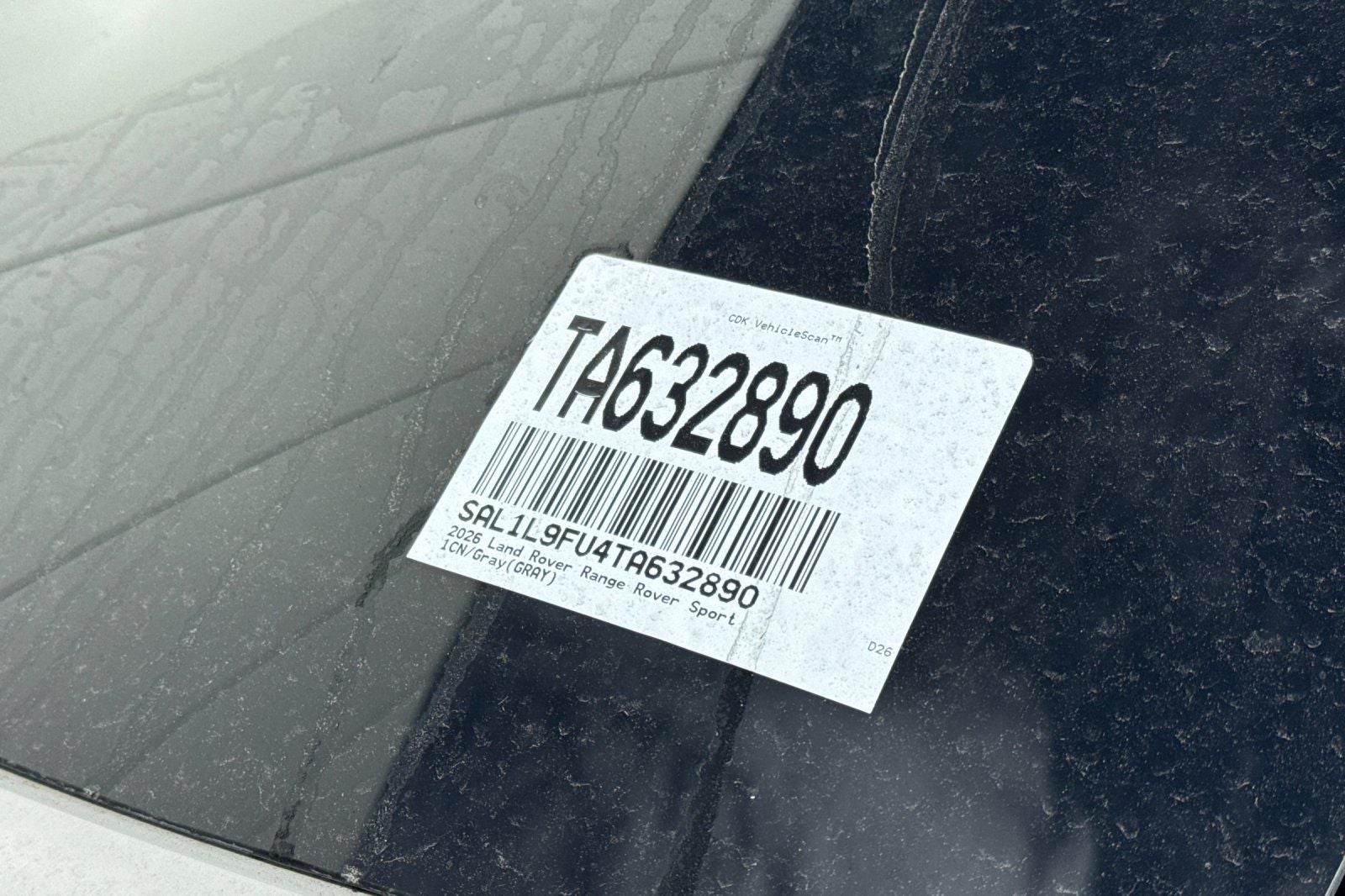 2026 Land Rover Range Rover Sport Dynamic SE