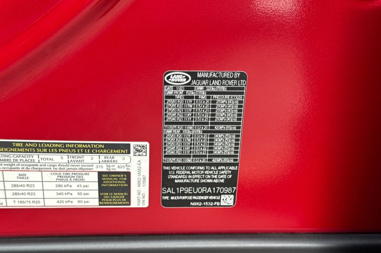 2024 Land Rover Range Rover Sport SE