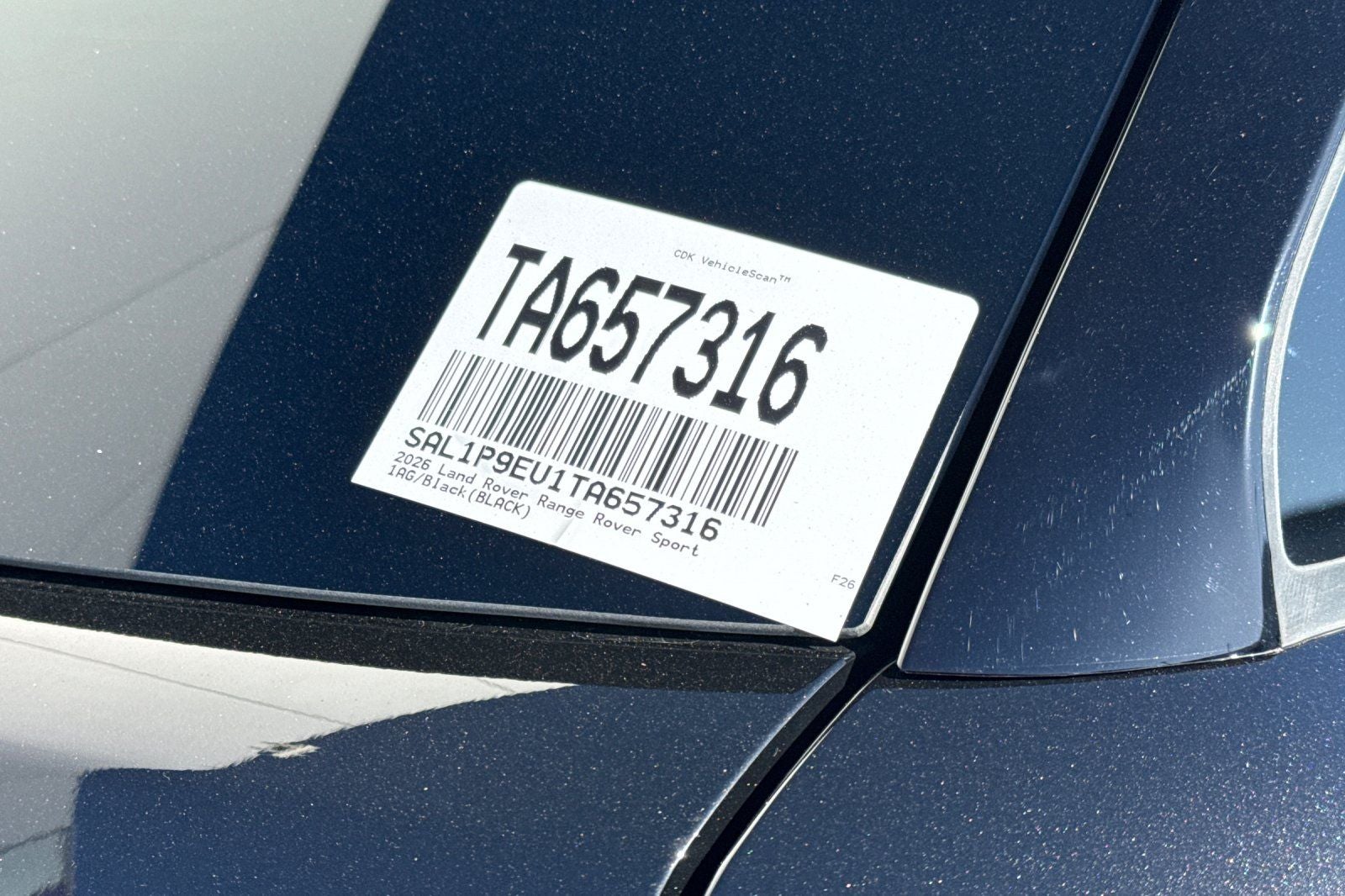 2026 Land Rover Range Rover Sport SE