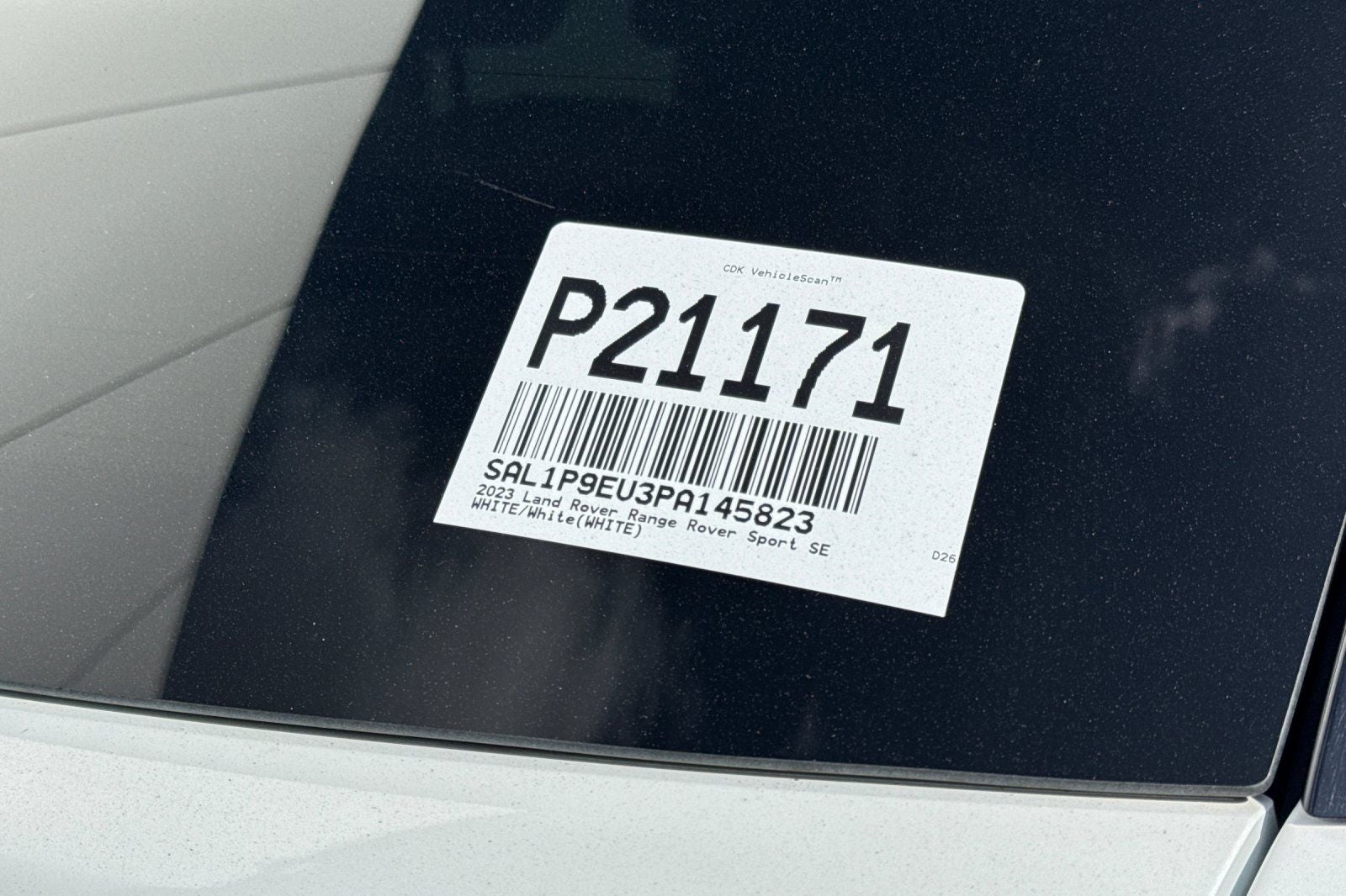 2023 Land Rover Range Rover Sport SE