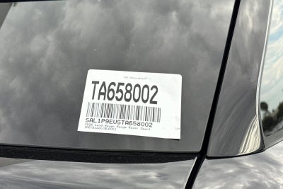 2026 Land Rover Range Rover Sport SE