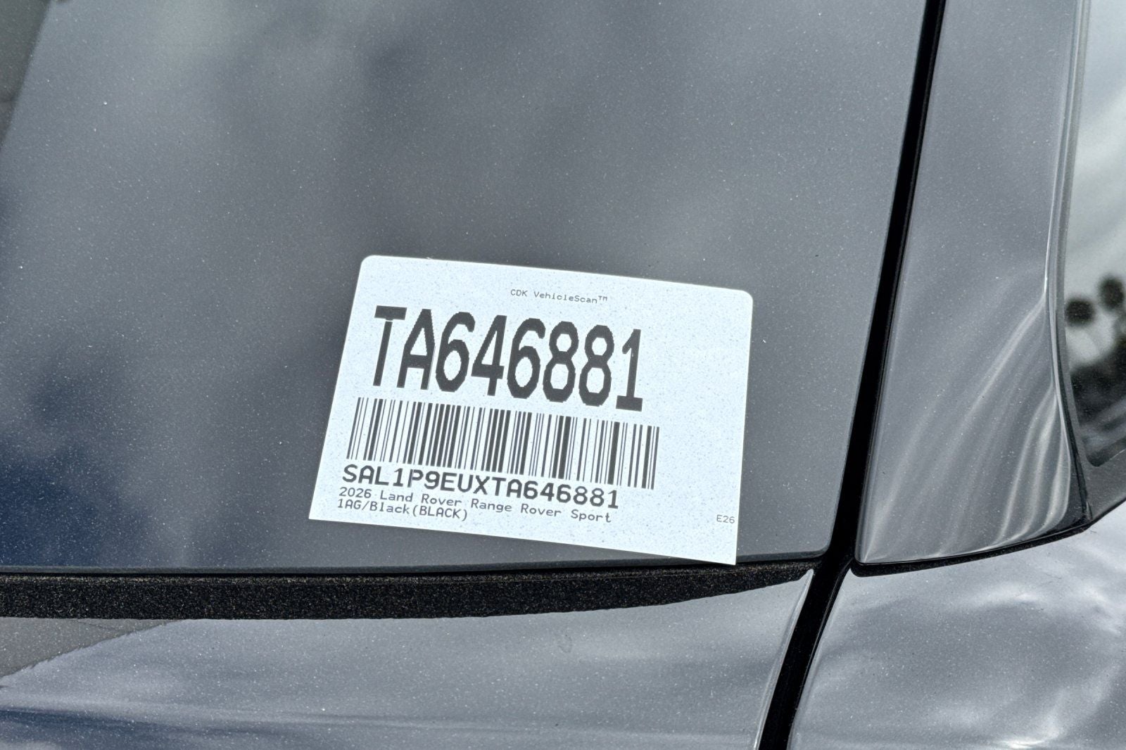 2026 Land Rover Range Rover Sport SE