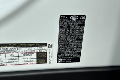 2026 Land Rover Range Rover Sport SE