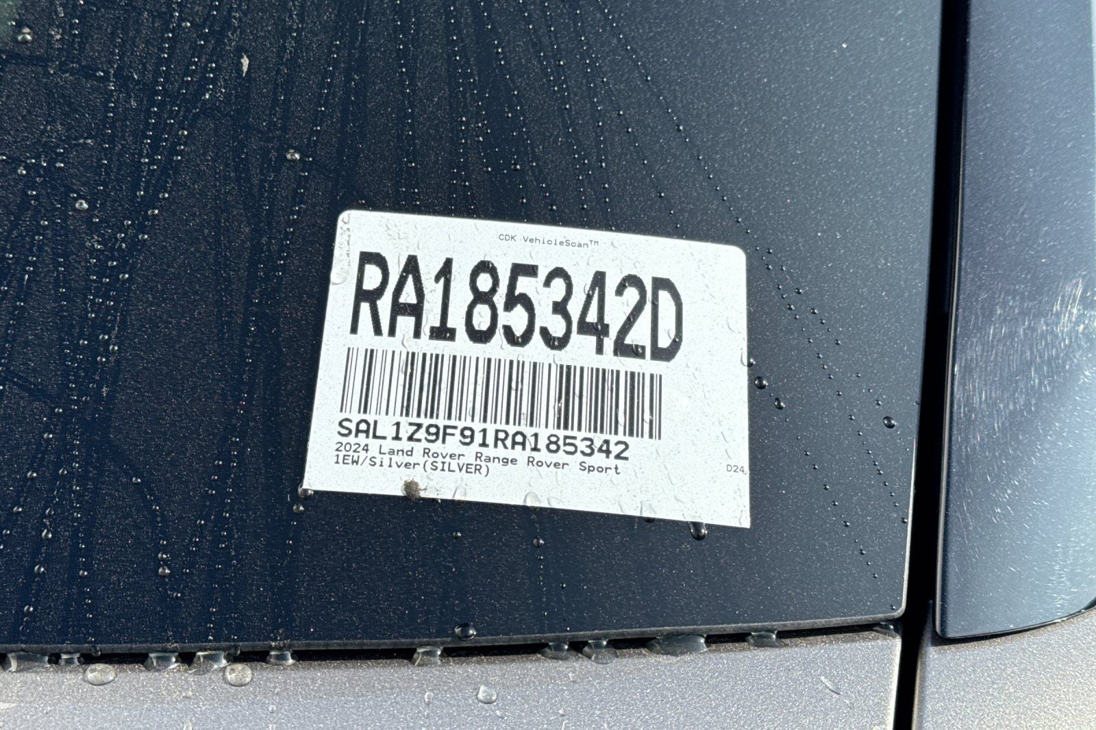 2024 Land Rover Range Rover Sport SV Edition One Flux Silver
