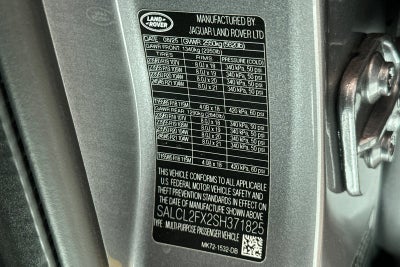 2025 Land Rover Discovery Sport SE