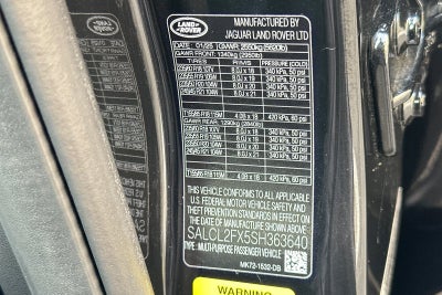 2025 Land Rover Discovery Sport SE