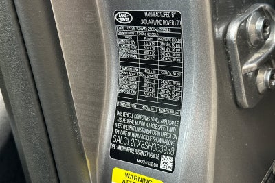 2025 Land Rover Discovery Sport SE