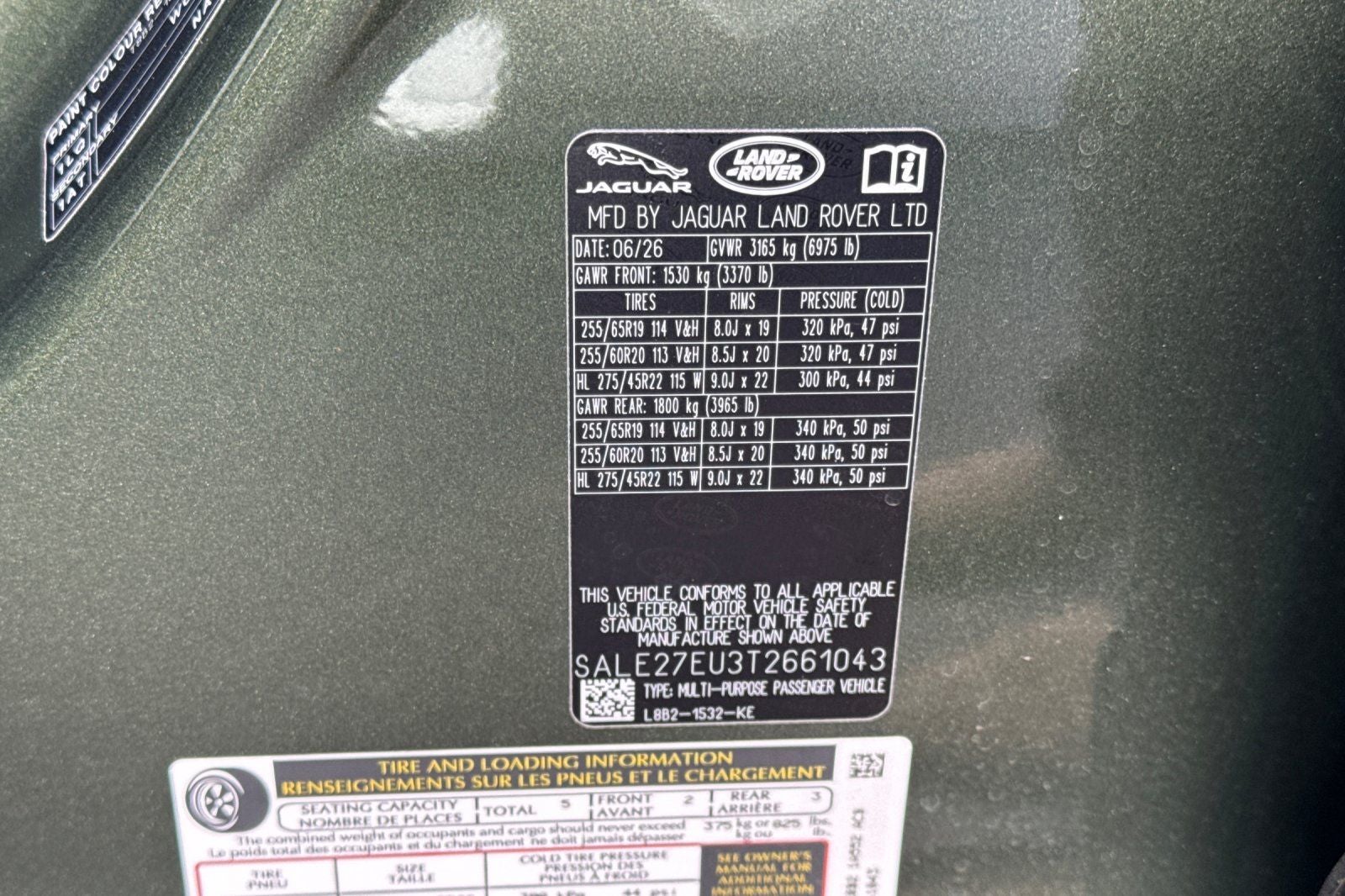 2026 Land Rover Defender 110 X-Dynamic SE