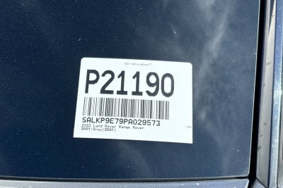 2023 Land Rover Range Rover SE