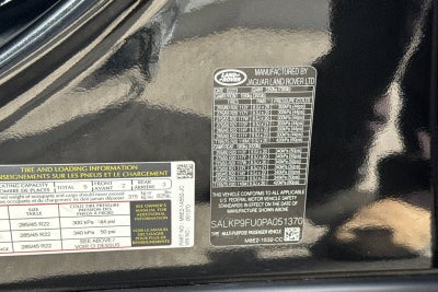 2023 Land Rover Range Rover SE