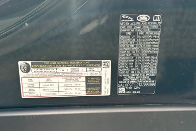 2026 Land Rover Range Rover SE