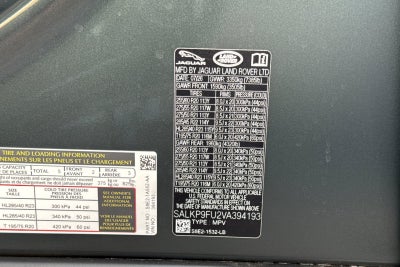 2027 Land Rover Range Rover SE
