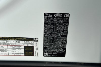 2026 Land Rover Range Rover SE