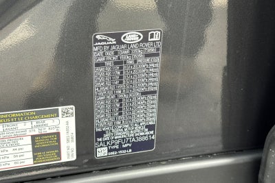 2026 Land Rover Range Rover SE