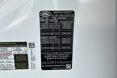 2025 Land Rover Range Rover SV