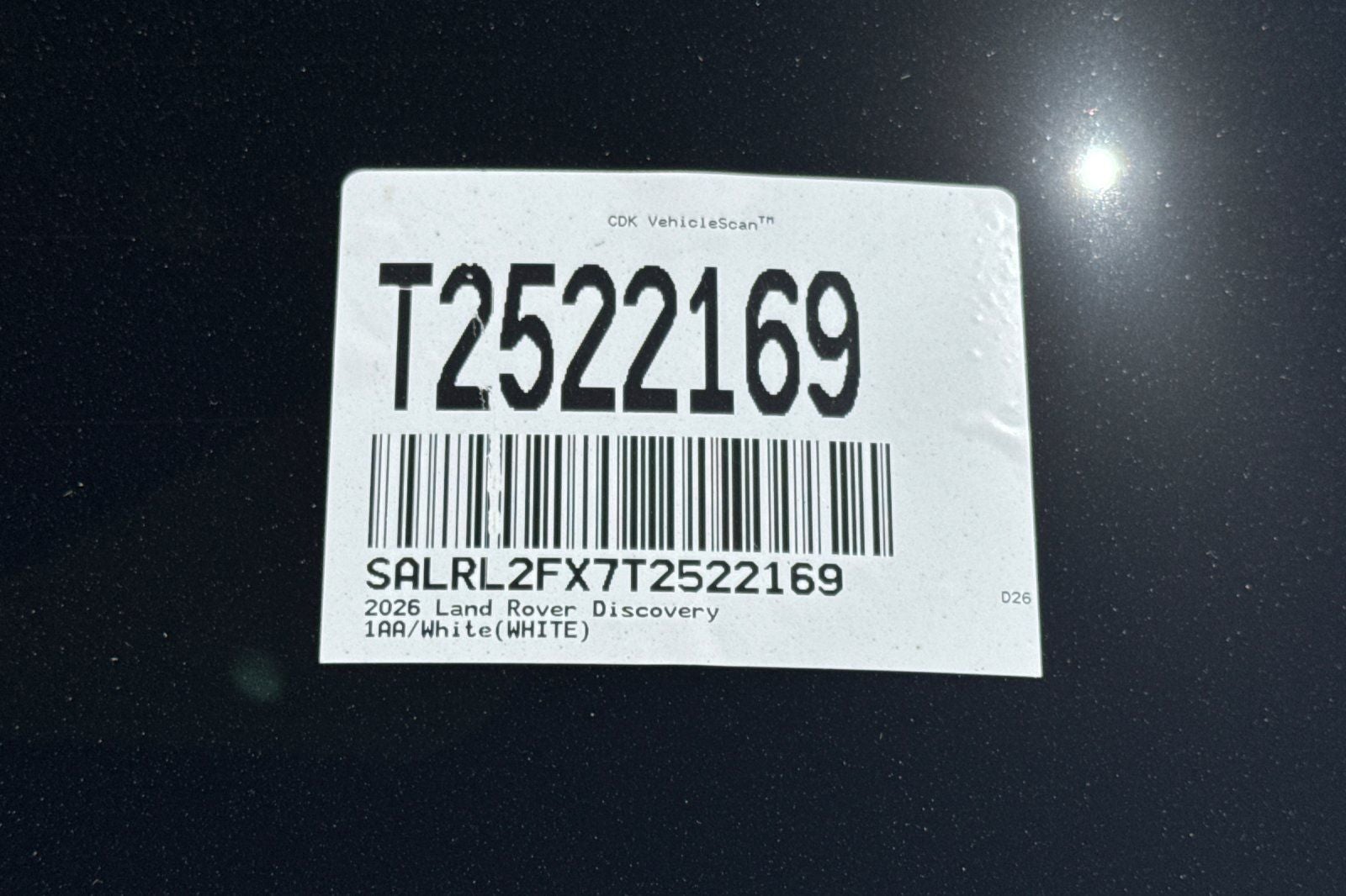 2026 Land Rover Discovery Dynamic SE