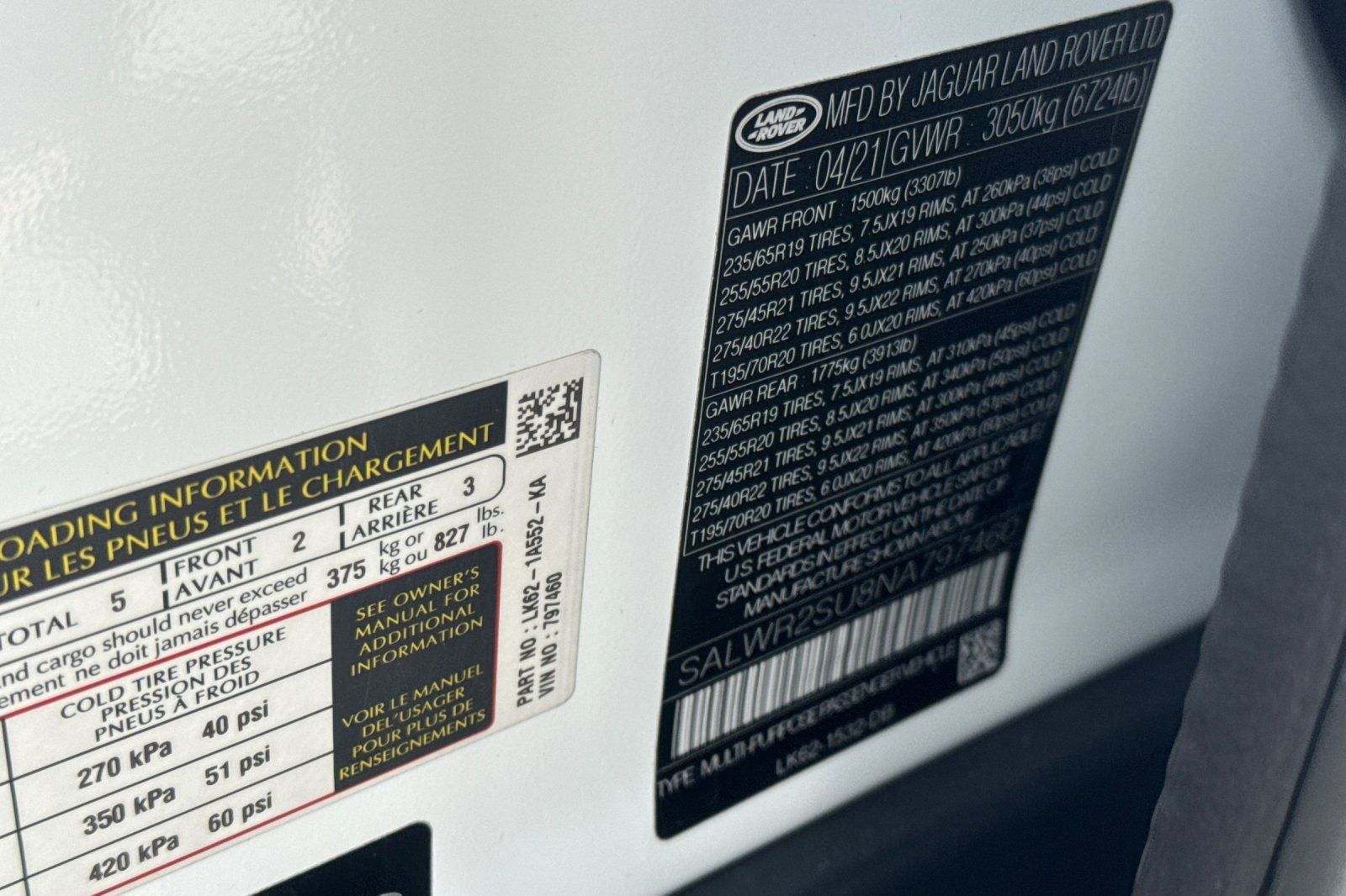 2022 Land Rover Range Rover Sport HSE Silver Edition