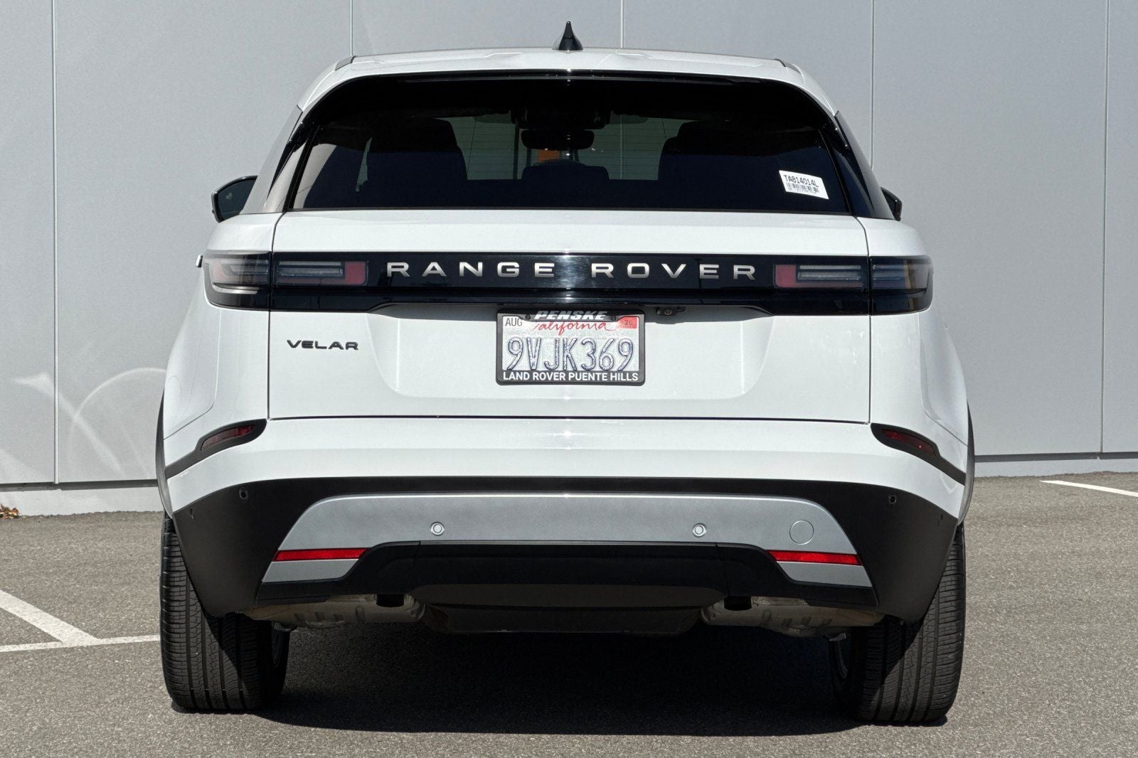 2026 Land Rover Range Rover Velar S
